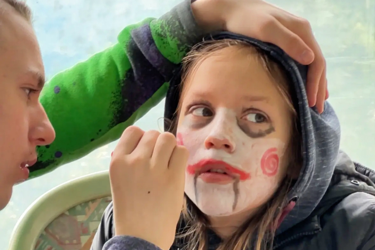 Halloween for 18 Belarusian Refugee Children in Lithuania
