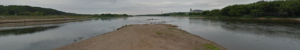 In this Google Maps photo we see the very confluence of the Neris and the Neman. Below the heading are illustrations in the style of Lithuanian, Belarusian, Norwegian, and Russian artists. If you want to support the hero of our article, click directly on the photo.