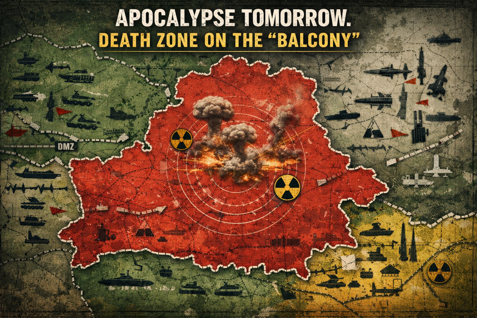 APOCALYPSE TOMORROW. DEATH ZONE ON THE “BALCONY” by M.Statkevich